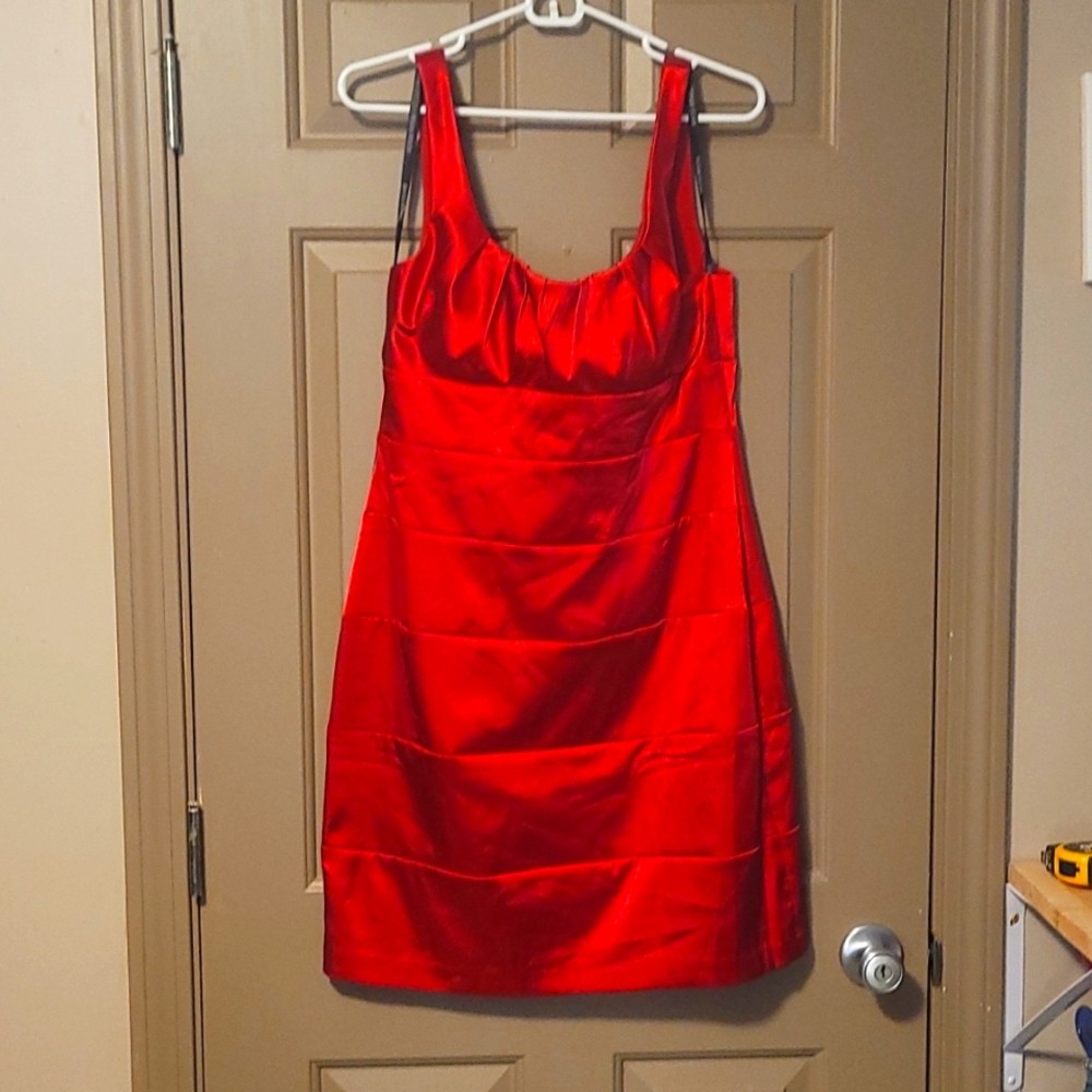 Bisou bisou red dress size 12